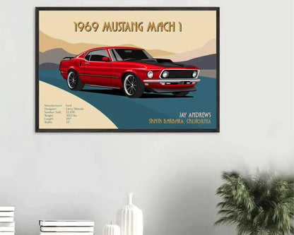 Custom Classic Car Art | Bespoke Illustrations of Your Classic Car Drawn By Professional Artists - Thunder Hill Art Co.